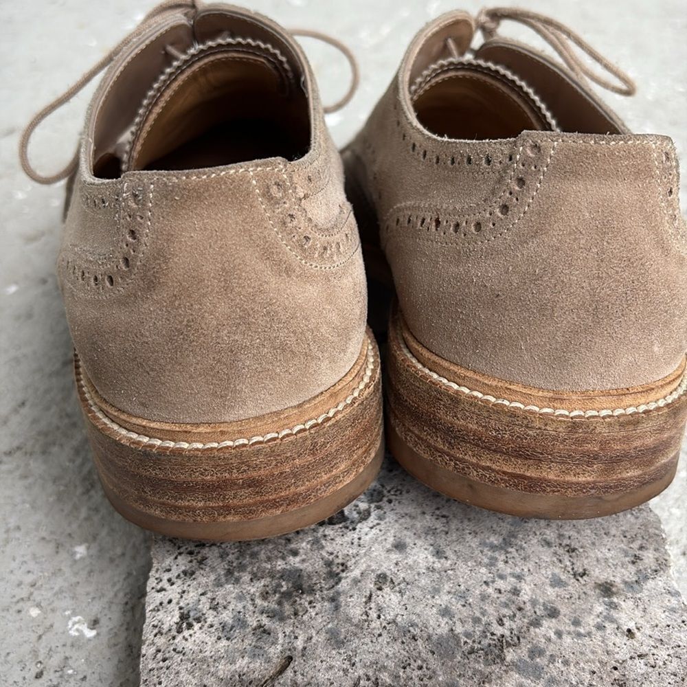 Louis Vuitton Brogues tan suede - Picture 7 of 11